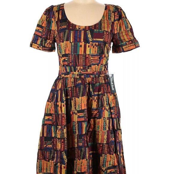 Modcloth Library Books Dress, Like New, Medium - Picture 7 of 10